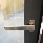 BLU KM100 316 Marine Grade Bi-Fold Door Handle - Satin Stainless Steel (7mm Spindle)