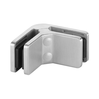 Glass Corner Connector Clamp for 10.76mm Glass,90 Degree, Square, Mod 42