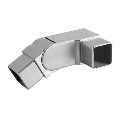 Square Adjustable Angle Connector- Flush Fixing