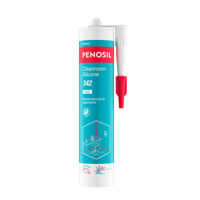 PENOSIL 342 Cleanroom Silicone Neutral - White (300ml)