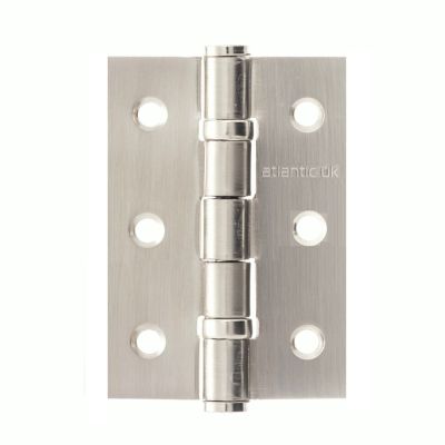 Atlantic Grade 13 Fire Rated Ball Bearing Hinges - Satin Stainless Steel (4