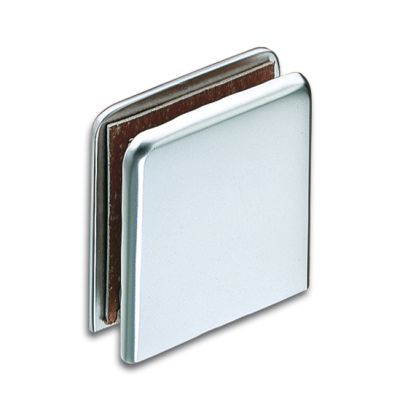 Granada Shower Door Connector - Glass To Wall - Chrome Plated