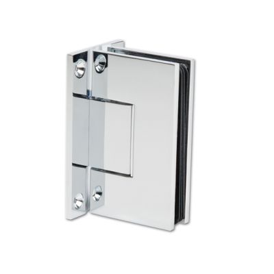 Bilbao Premium Shower Door Hinge - Both Sides Wall Mounted - Chrome Plated