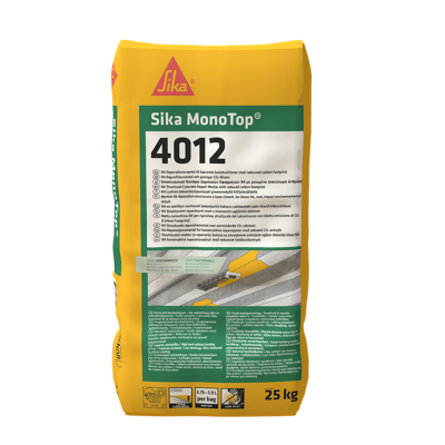Sika MonoTop 4012 High Performing Concrete Repair Mortar - Grey (25kg) | D9316