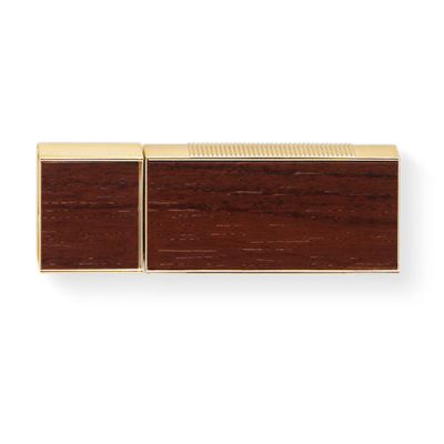 Decorative Easy Fix Door Latch with Screws - Dark Wood | F2112