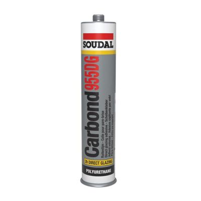 Soudal Carbond 955DG PU Windscreen Adhesive - Black (300ml) | D1201