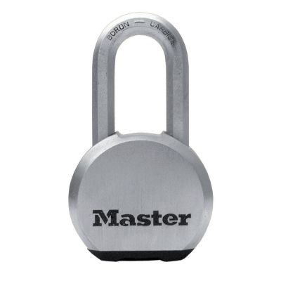 Masterlock 54mm Wide Excell Solid Steel Body Padlock with 51mm Long Shackle (51mm x 54mm)