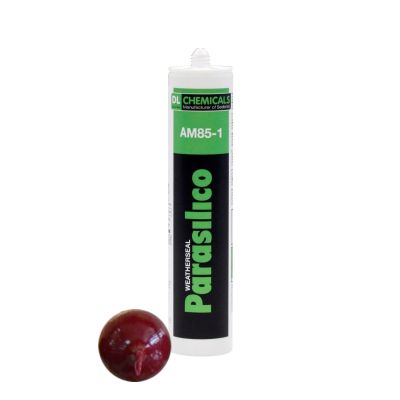 Parasilico Prestige High Grade LMN Silicone Sealant - Bordeaux RAL3005 (310ml)