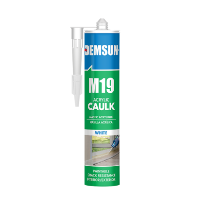 Demsun M19 Acrylic Caulk Sealant - White (310ml) | S1111
