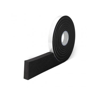 Xpanda Black Sealing Foam Tape: 3-7mm x 25mm (8M)