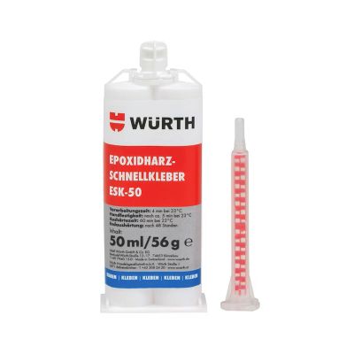 Wurth Fast Acting Epoxy Resin Adhesive - ESK 50 (50ml)