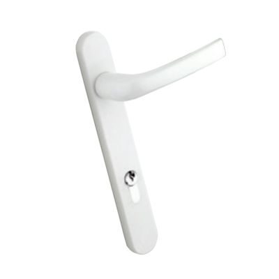 Mila Pro-Linea Door Handle Pair - White (240mm)
